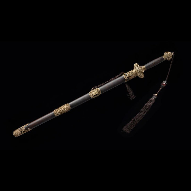 Handmade Chinese Sword Flying Dragon Sword(Chief level) Folded Steel F 