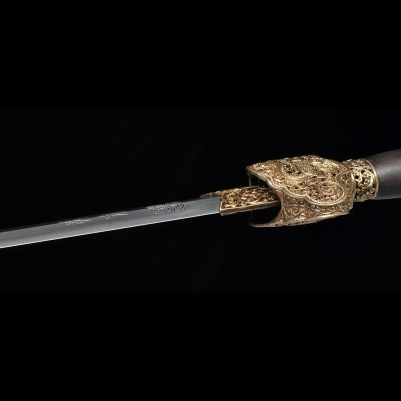 Handmade Chinese Sword Flying Dragon Sword(Chief level) Folded Steel F 