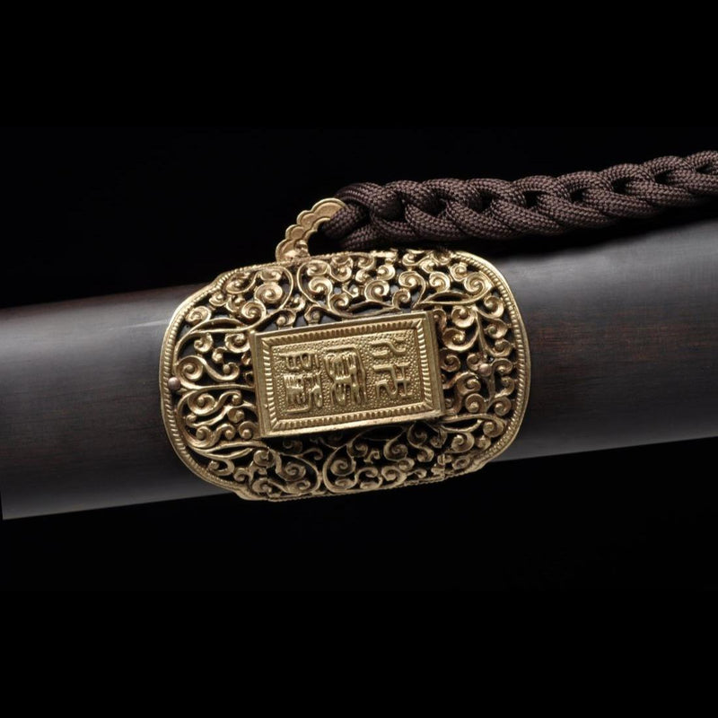 Handmade Chinese Sword Flying Dragon Sword(Chief level) Folded Steel F 
