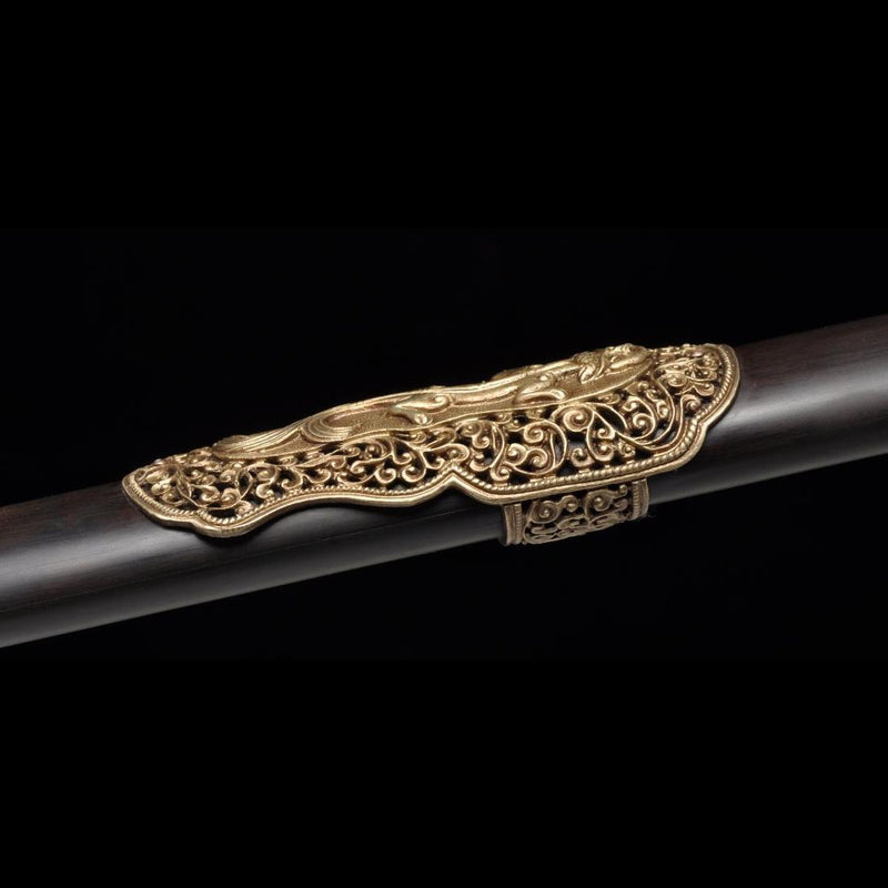 Handmade Chinese Sword Flying Dragon Sword(Chief level) Folded Steel F 