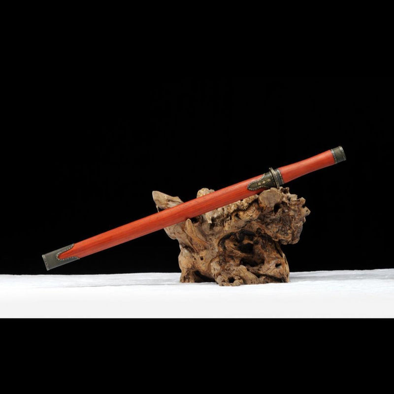 Handmade Chinese Sword Hanyi Jian Folded Steel Blade The Eight-sided B 