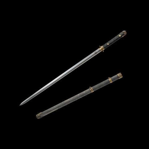 Handmade Chinese Sword Loyalty Sword Folded steel Finely Sharpened Eight-sided Blade-COOLKATANA-SL-6059-U