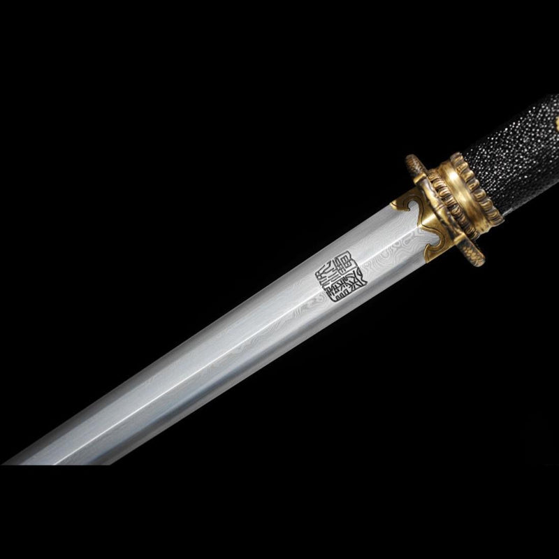 Handmade Chinese Sword Loyalty Sword Folded steel Finely Sharpened Eig 
