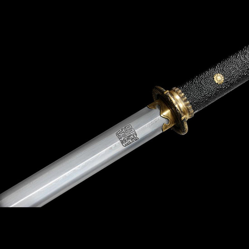 Handmade Chinese Sword Loyalty Sword Folded steel Finely Sharpened Eig 