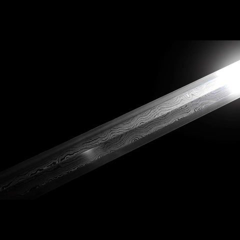 Handmade Chinese Sword Loyalty Sword Folded steel Finely Sharpened Eight-sided Blade-COOLKATANA-SL-6059-U