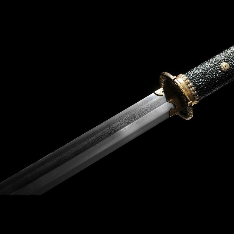 Handmade Chinese Sword Loyalty Sword Folded steel Finely Sharpened Eig 