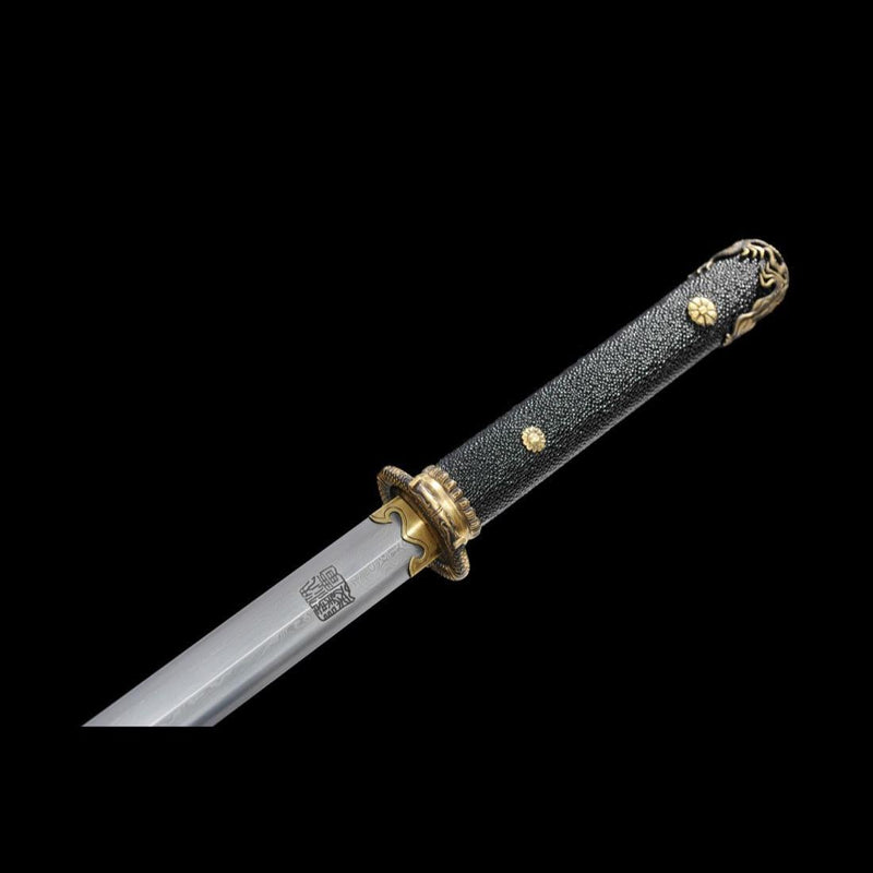 Handmade Chinese Sword Loyalty Sword Folded steel Finely Sharpened Eig 