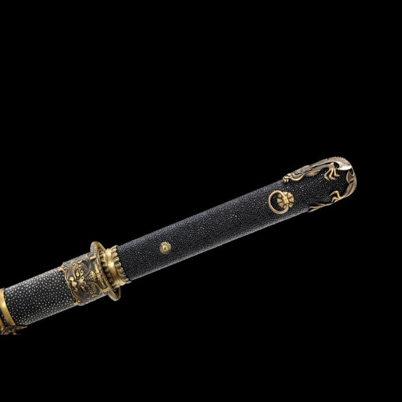 Handmade Chinese Sword Loyalty Sword Folded steel Finely Sharpened Eig 