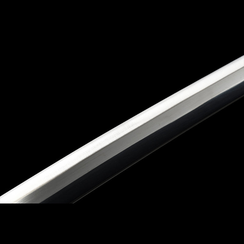 1095 High Carbon Steel White One Piece Roronoa Zoro's Wado Ichimonji Katana Sword 