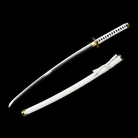 Anime sword one piece characters roronoa zoro Wado Ichimonji 1095 High Carbon Steel QQ-0112-U COOLKATANA 18