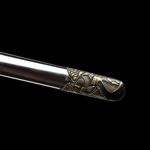 Handmade Chinese Sword General Short Sword Folded Steel Eight-sided Blade-COOLKATANA-SL-7116-U