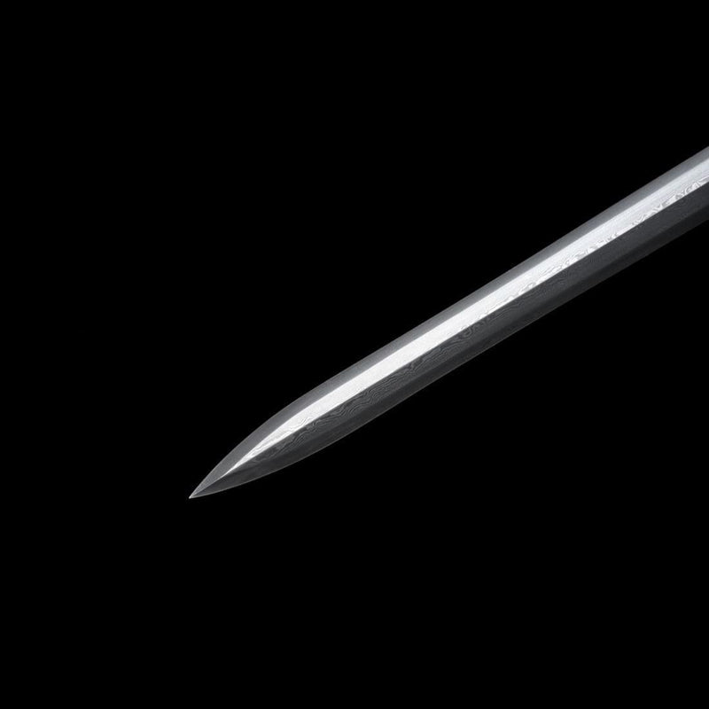 Handgefertigte chinesische Schwerter Youlong Jian Longquan Schwert Gefaltete achtseitige Stahlklinge - COOLKATANA 