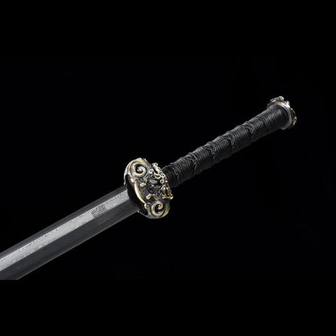 Handmade Chinese Swords Youlong Jian Longquan Sword Folded steel Eight-sided Blade-COOLKATANA-SL-6061-U
