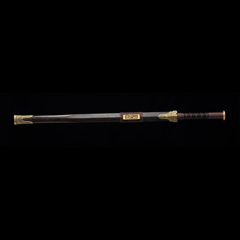 Handmade Chinese Sword Warring States BenChu Jian Folded Steel Eight-S 