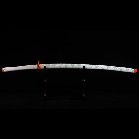 Anime sword rengoku demon slayer katana Nichirin Sword 1095 High Carbon Steel SL-1421-U COOLKATANA
6