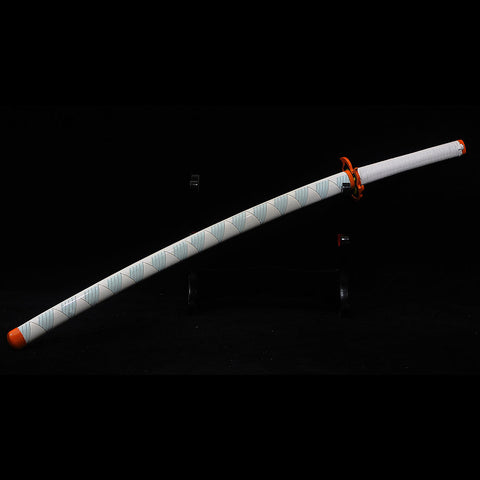 Anime sword rengoku demon slayer katana Nichirin Sword 1095 High Carbon Steel SL-1421-U COOLKATANA
5
