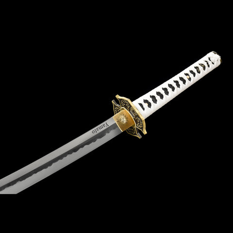 Dante Devil May Cry 5 Katana Yamato 1095 High Carbon Steel Choji Hamon Hazuya Polish Blade Steel SL-1379-U COOLKATANA 6