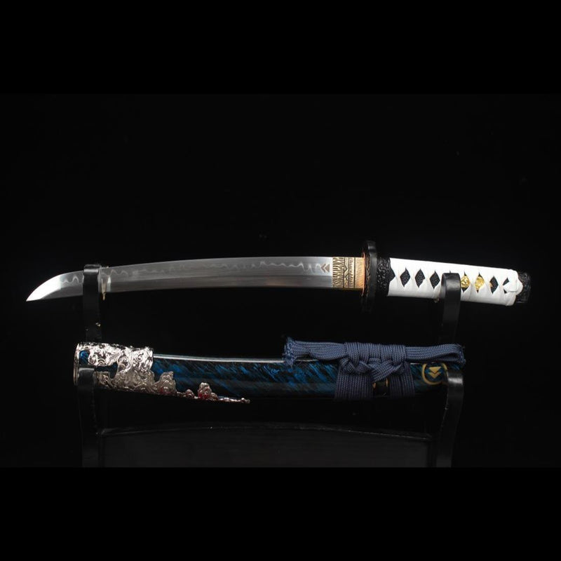 Handmade Game Ghost of Tsushima Katana Sword Set T10 Steel 