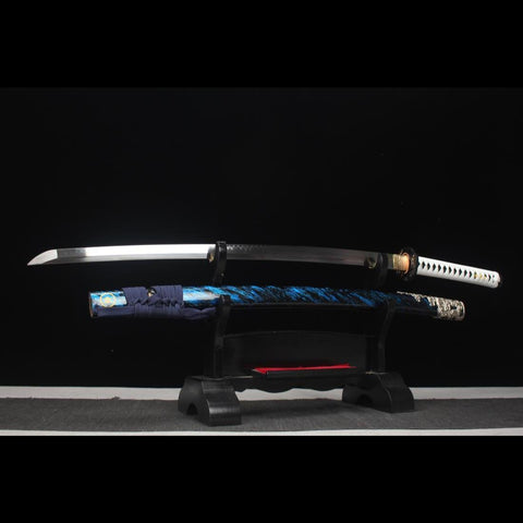 game sword katana ghost of tsushima jin sakai Sword katana And Tanto Sword Set T10 Steel Blade HY-0023-U 4