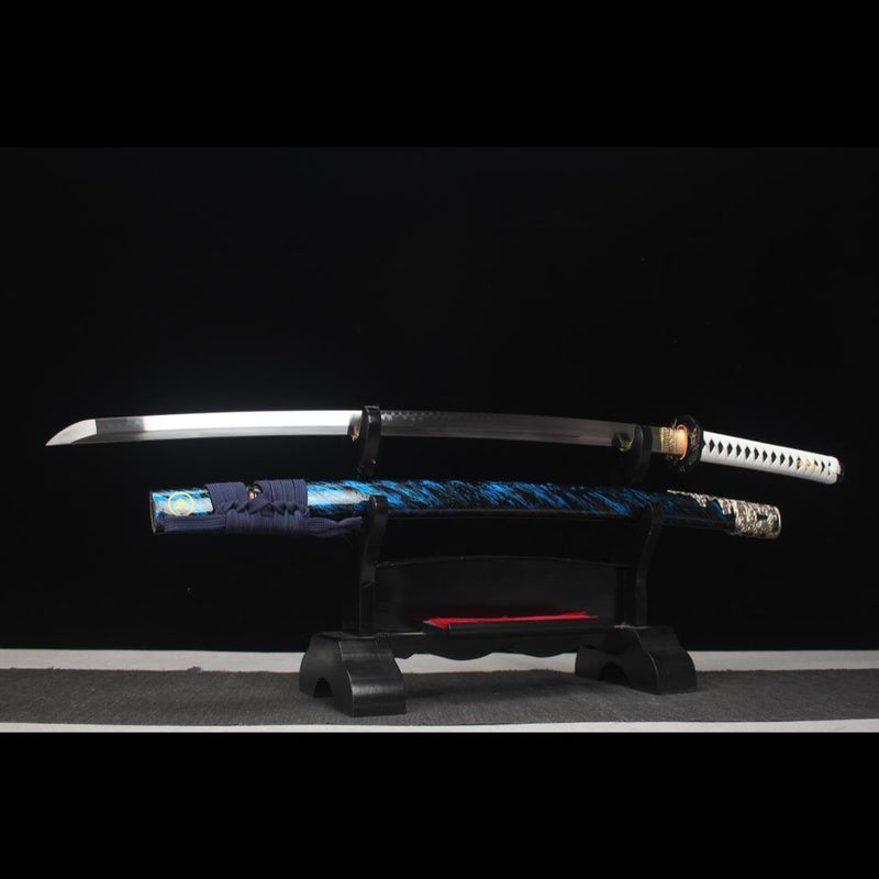 Handmade Game Ghost of Tsushima Katana Sword Set T10 Steel 