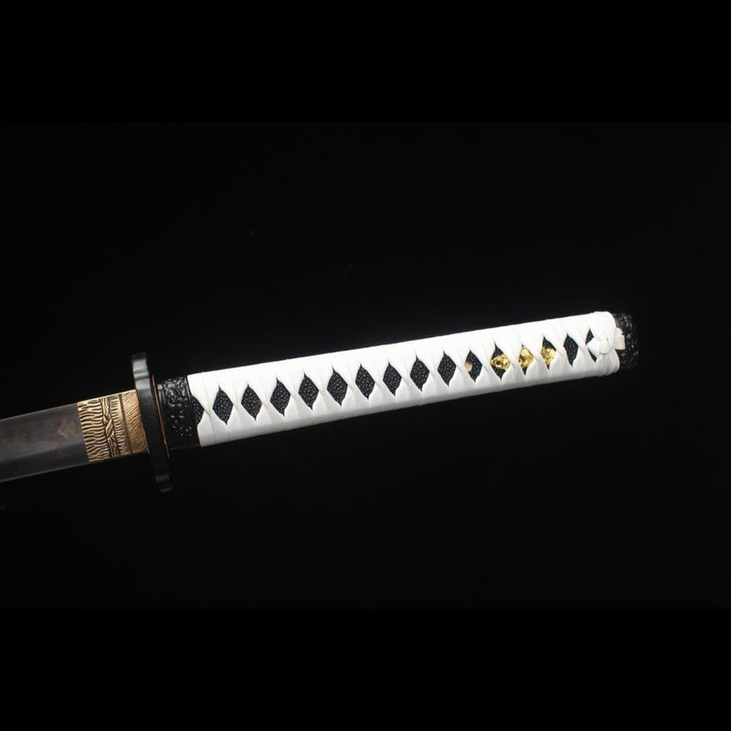ดาบคาตานะทำมือเกม Ghost of Tsushima เหล็ก T10 