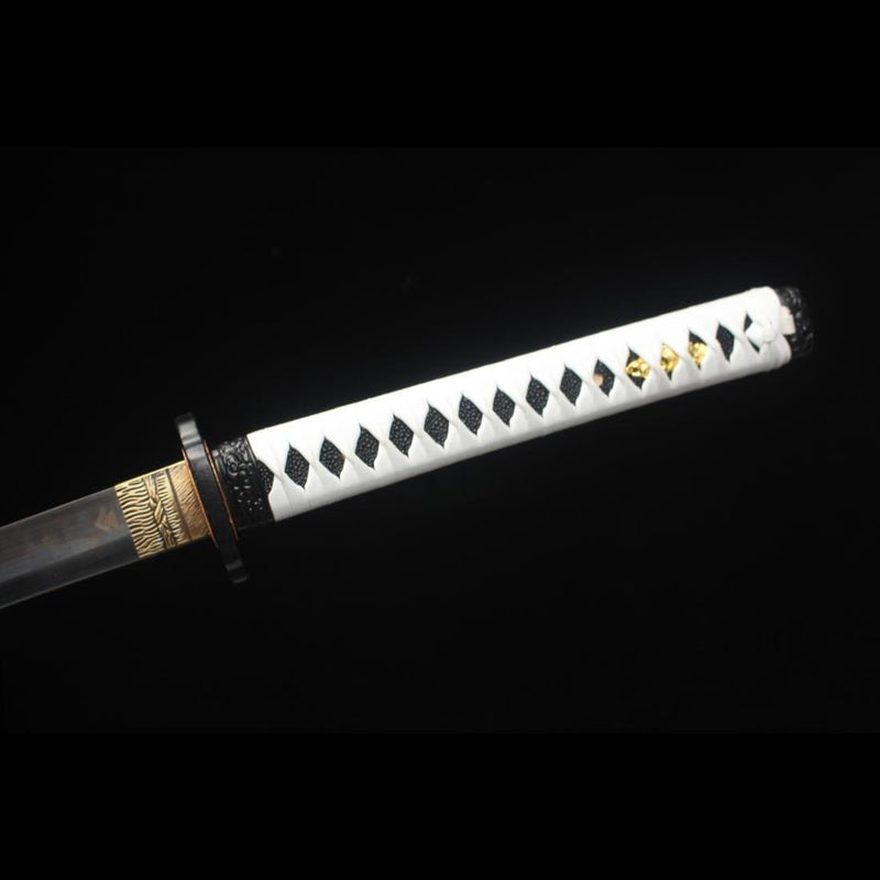 Handgemachtes Spiel Ghost of Tsushima Kurzes Katana Swod T10 Stahl 