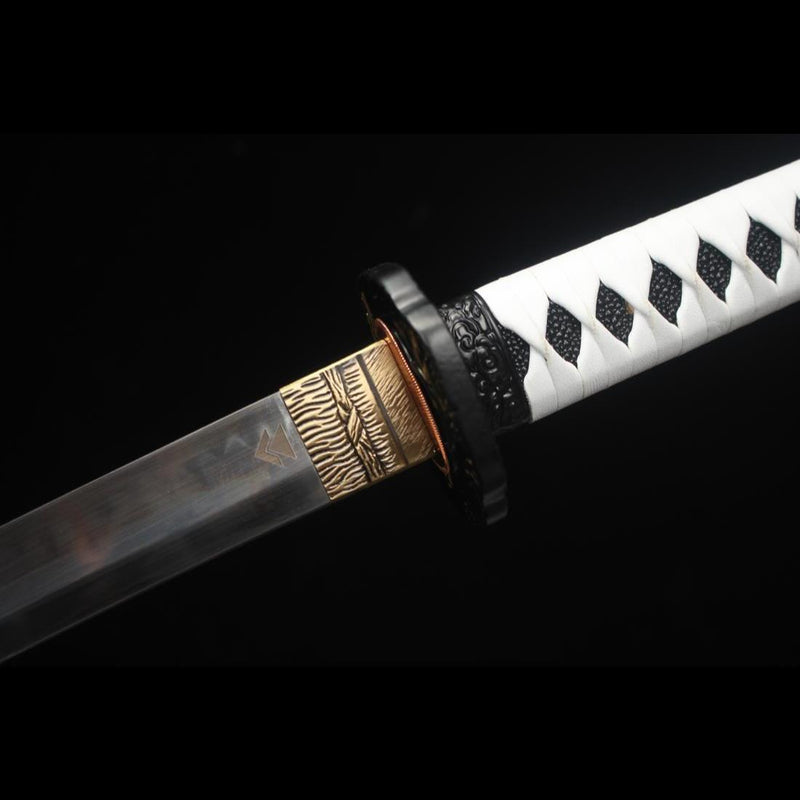 Handgemachtes Spiel Ghost of Tsushima Kurzes Katana Swod T10 Stahl 