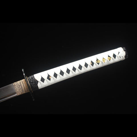 game sword katana ghost of tsushima jin sakai Katana Sword T10 Steel Blade with Bo-Hi Tsuba HY-0021-U-U 7