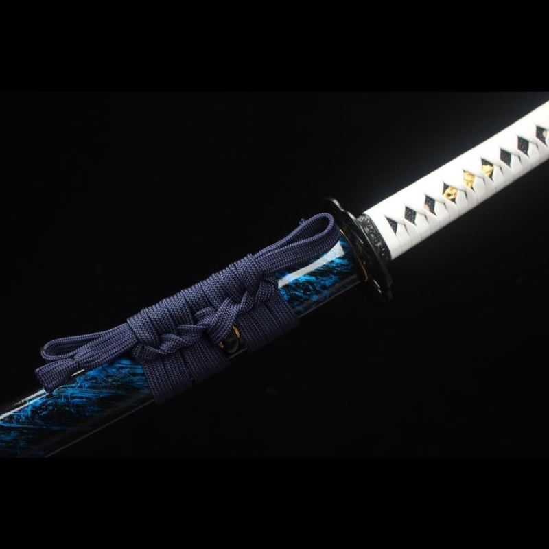 Ghost of Tsushima Katana Sword T10 Steel Full Tang - Coolkatana 