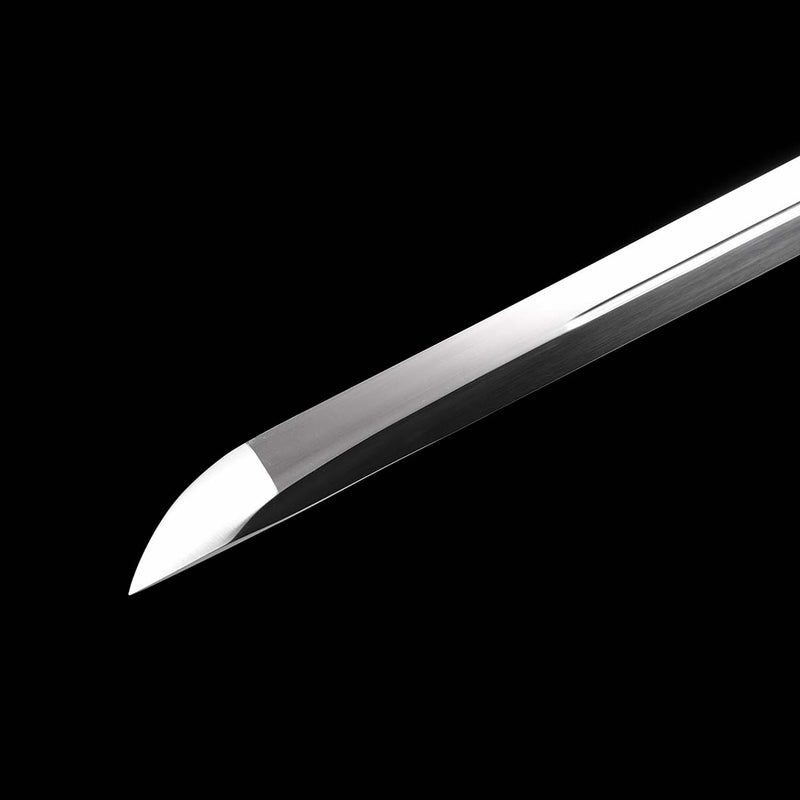 Hand Forged Japanese Ninja Chokuto Sword 1095 High Carbon Steel Iron T 