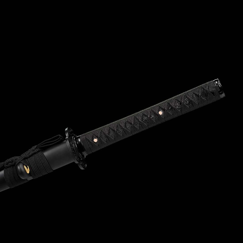 Hand Forged Japanese Ninja Chokuto Sword 1095 High Carbon Steel Iron T 
