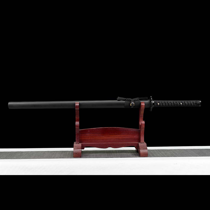 Hand Forged Japanese Ninja Chokuto Sword 1095 High Carbon Steel Iron T 