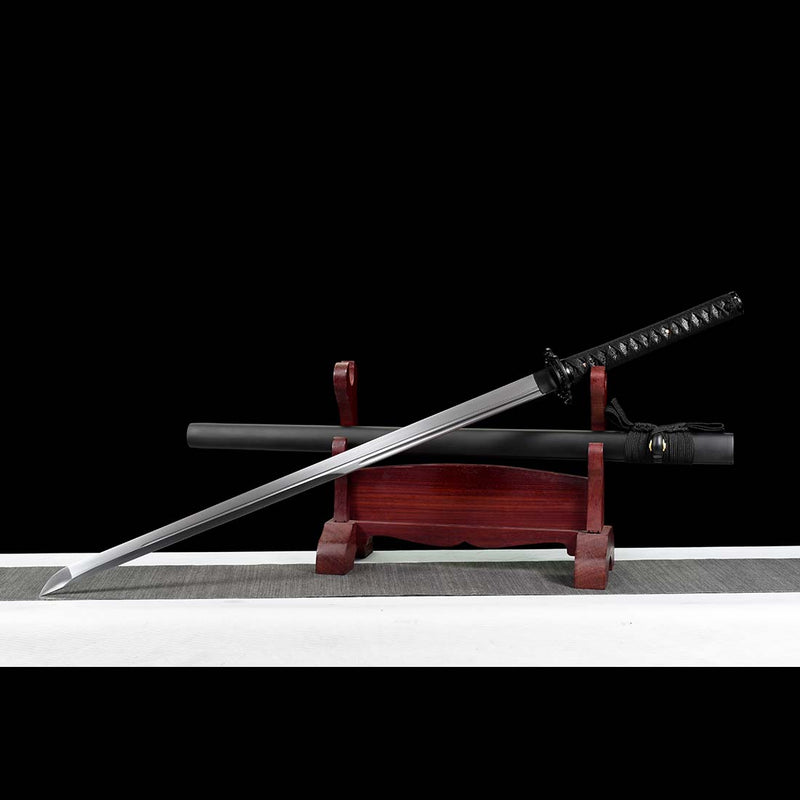 Hand Forged Japanese Ninja Chokuto Sword 1095 High Carbon Steel Iron T 