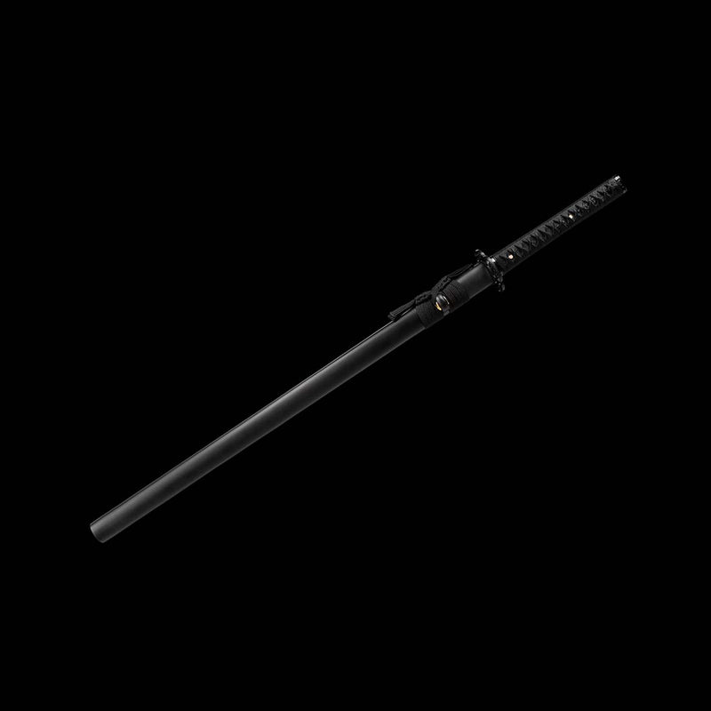 Hand Forged Japanese Ninja Chokuto Sword 1095 High Carbon Steel Iron T 