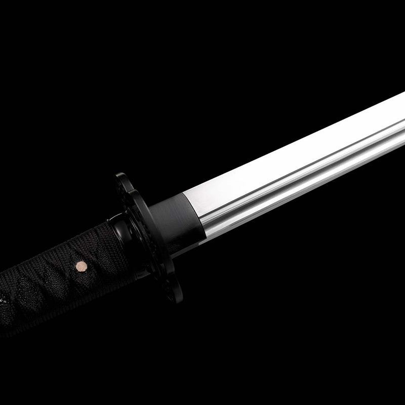 Hand Forged Japanese Ninja Chokuto Sword 1095 High Carbon Steel Iron T 