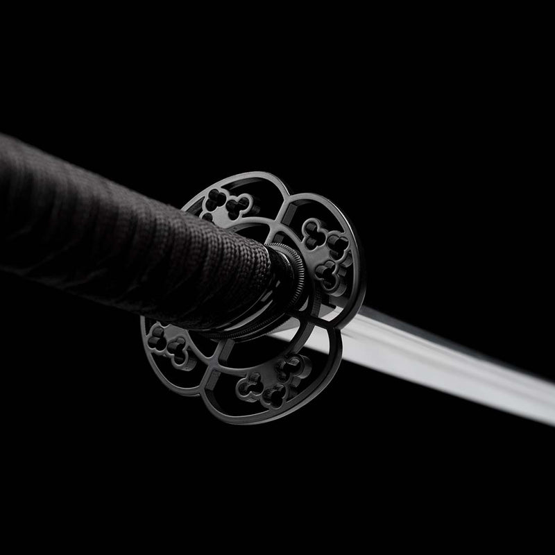 Hand Forged Japanese Ninja Chokuto Sword 1095 High Carbon Steel Iron T 