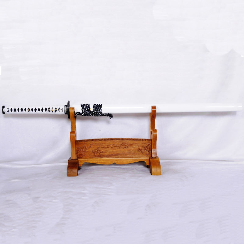 Hand Forged Japanese Ninja Sword 9260 Spring Steel Straight Blade Ninj 