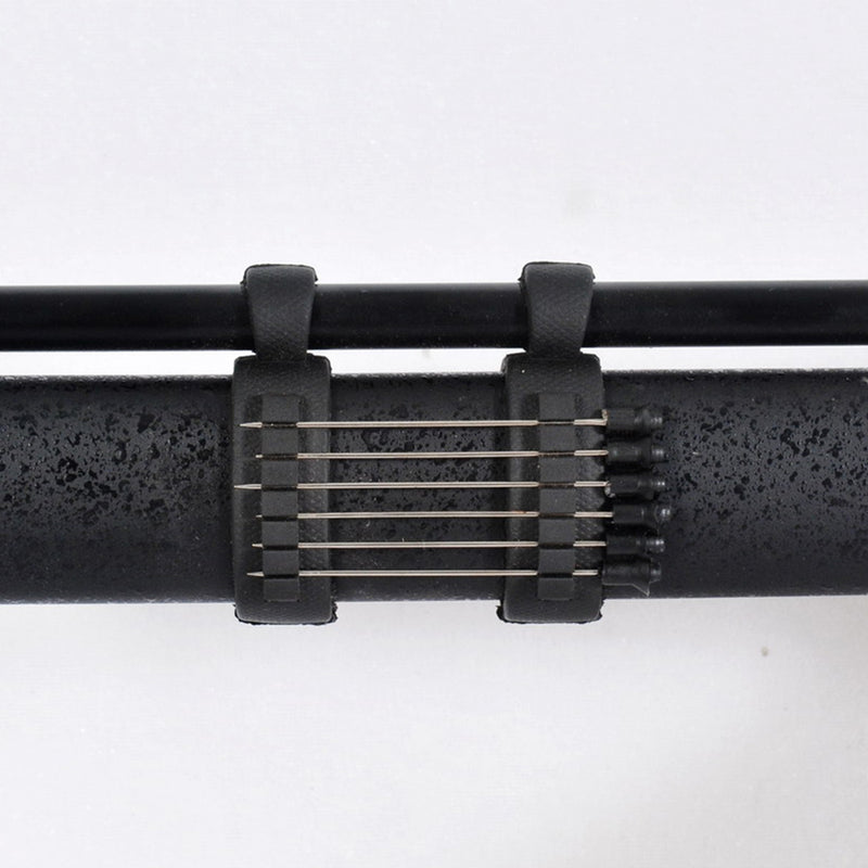 Handgeschmiedetes japanisches Ninja-Schwert Gefalteter Stahl Schwarze Klinge Eisen Quadratische Tsuba-Blasnadeln - COOLKATANA 