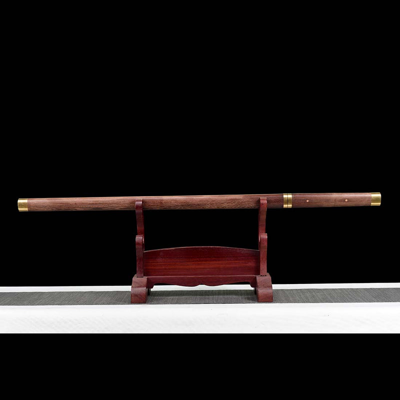 Handgeschmiedetes japanisches Ninjato-Schwert Gefalteter Stahl Gerade Klinge Full Tang - COOLKATANA 