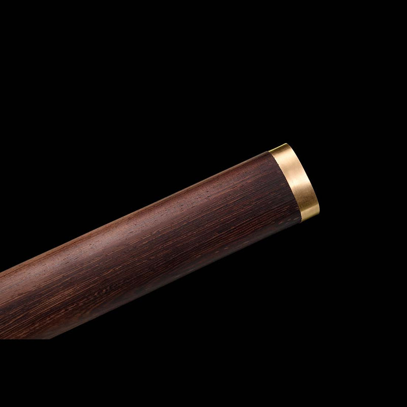 Handgeschmiedetes japanisches Ninjato-Schwert Gefalteter Stahl Gerade Klinge Full Tang - COOLKATANA 