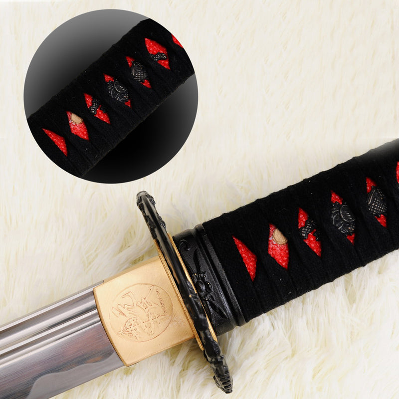 Hand Forged Japanese O-Kissaki Wakizashi 1095 Carbon Steel Sword Unoku 