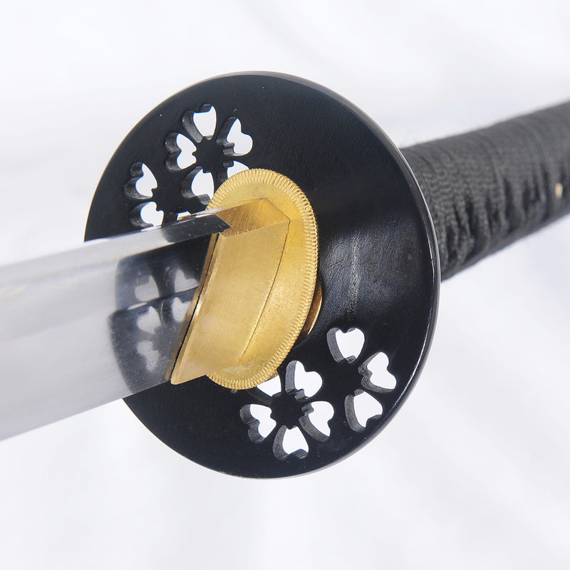 Hand Forged Japanese Samurai Katana Sword 1095 Carbon Steel Blade Full 