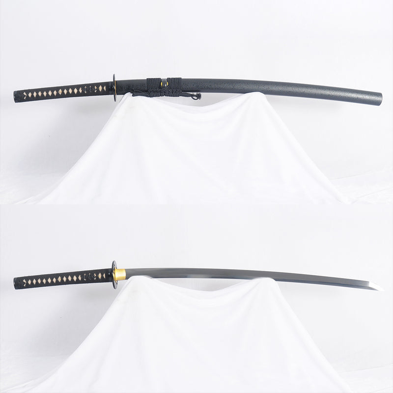 Hand Forged Japanese Samurai Katana Sword 1095 Carbon Steel Blade Full 