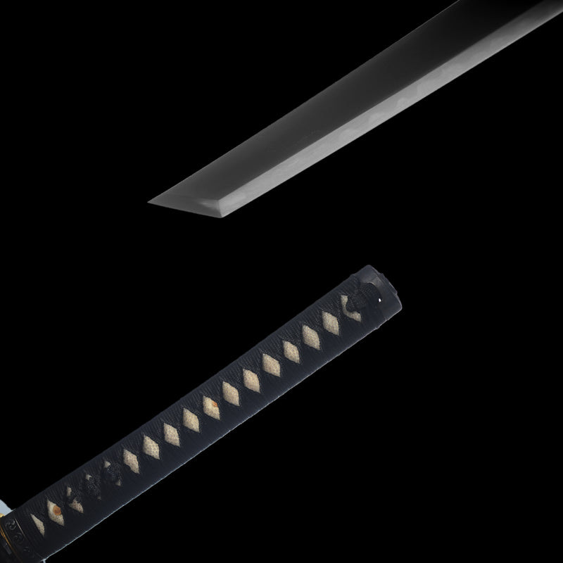 Hand Forged Japanese Samurai Katana Sword 1095 Carbon Steel Clay Tempe 