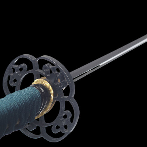 Hand Forged Japanese Samurai Katana Sword 1095 Carbon Steel Clay Tempered Kiriha-Zukuri-COOLKATANA-SL-1299-U