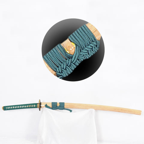 Hand Forged Japanese Samurai Katana Sword 1095 Folded Steel Clay Tempered Suguha Hamon Snake Tsuba Full Tang-COOLKATANA-SL-1258-U