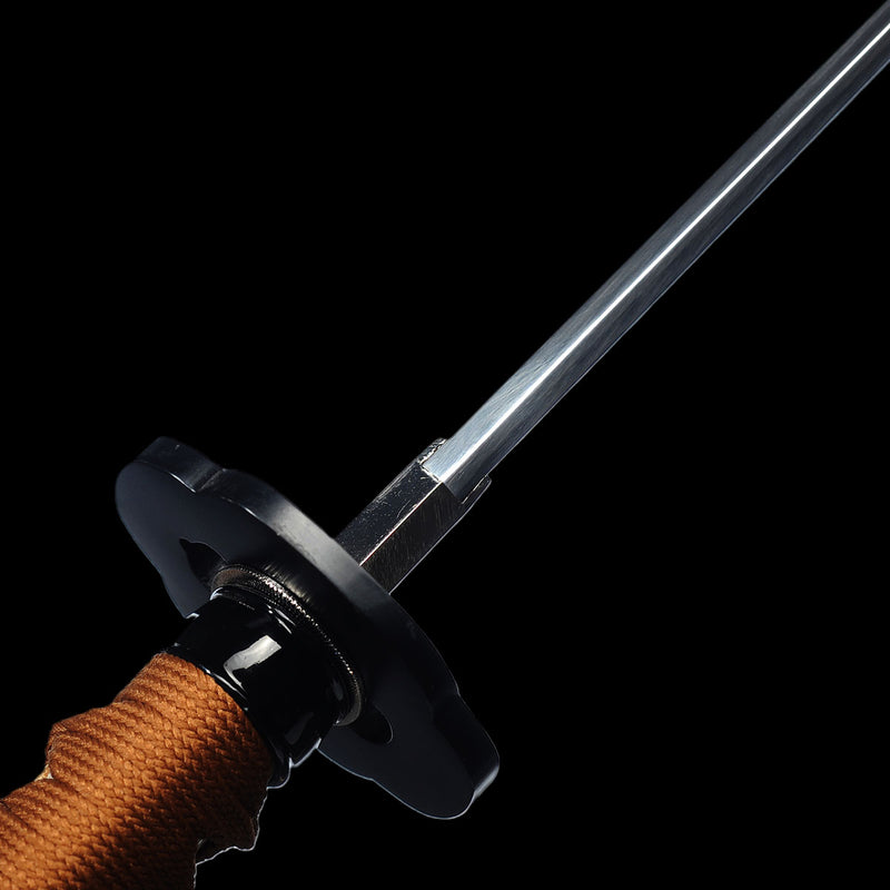 Handgeschmiedetes japanisches Samurai-Katana-Schwert Klinge aus 1095 Hartstahl mit handgraviertem Drachen - COOLKATANA 