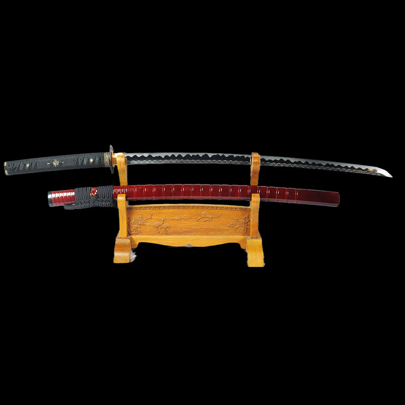 Hand Forged Japanese Samurai Katana Sword 1095 High Carbon Steel Blade 