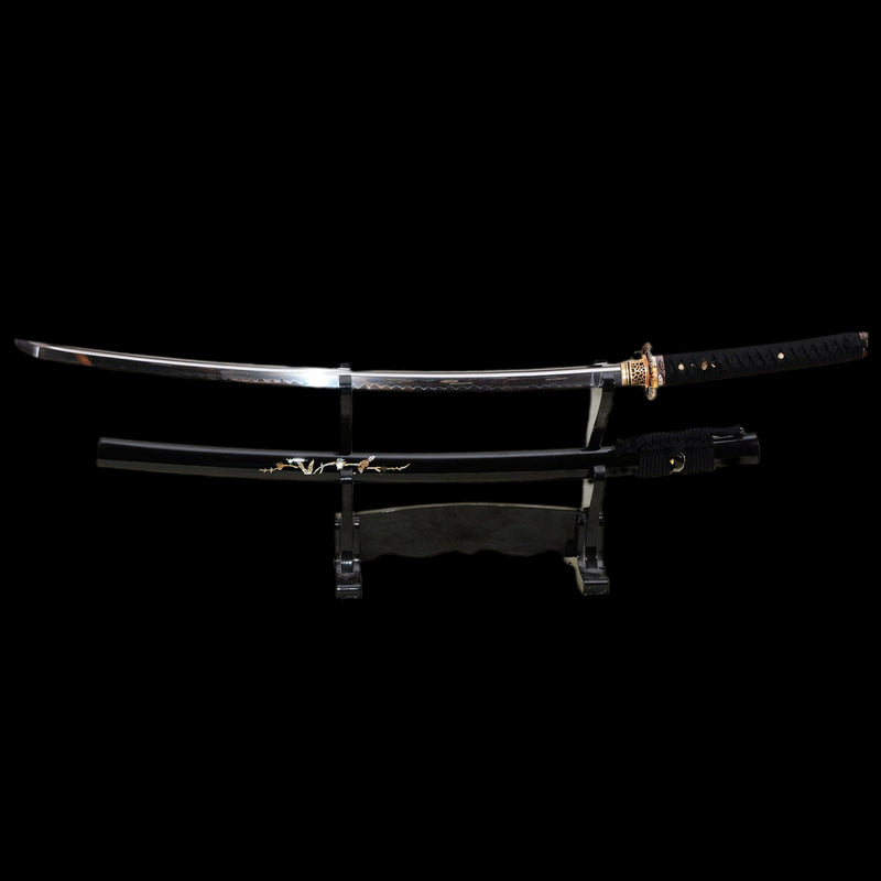 Hand Forged Japanese Samurai Katana Sword 1095 Steel Clay Tempered Bla 