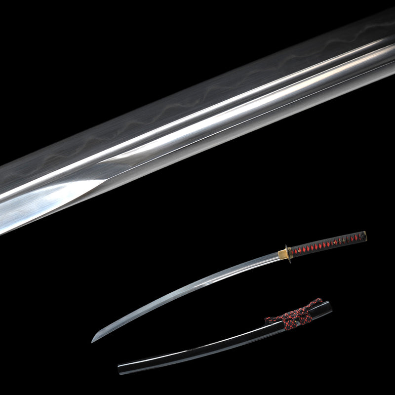 Hand Forged Japanese Samurai Katana Sword 1095 Steel Clay Tempered Dou 